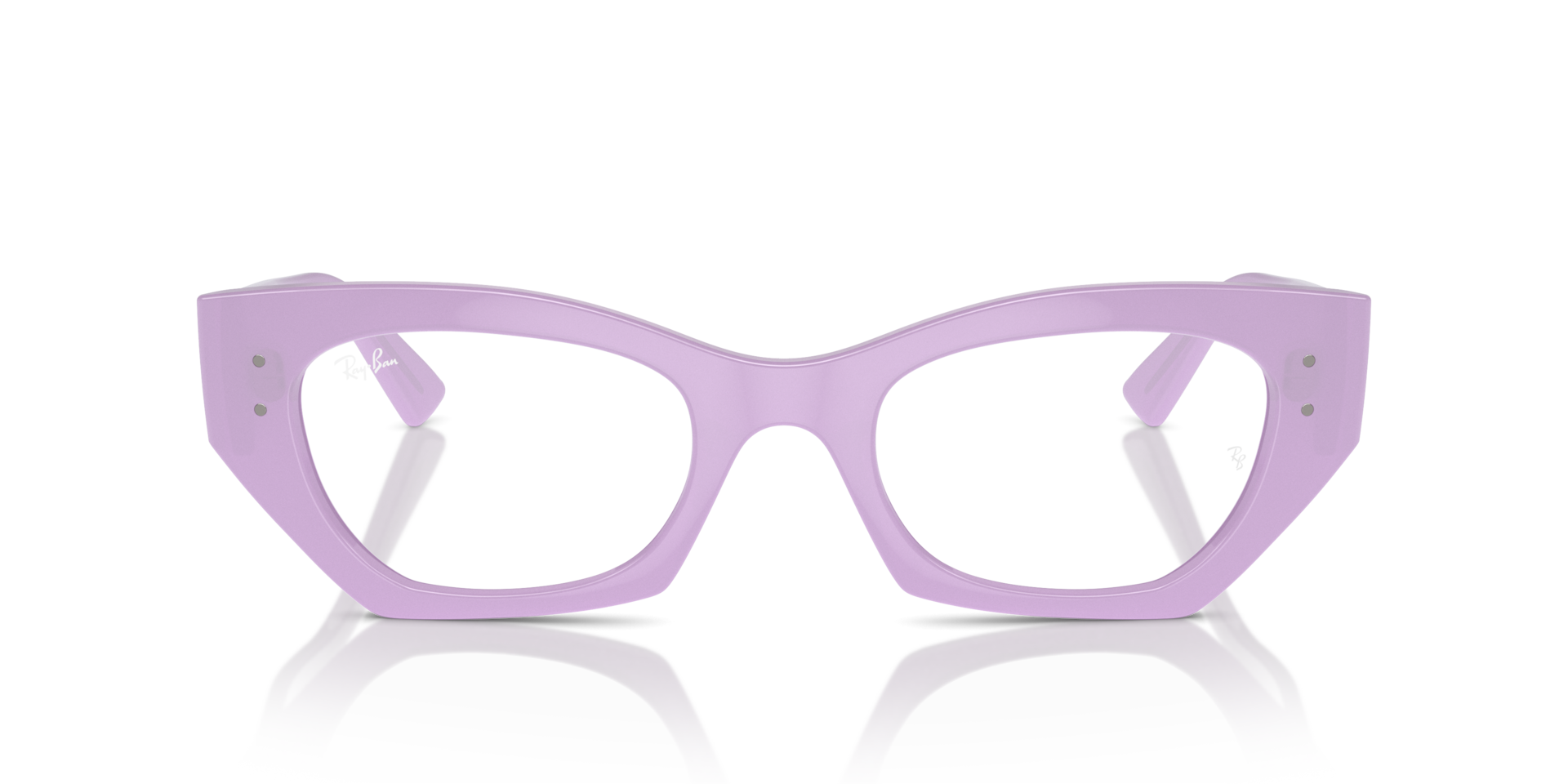 Ray-Ban RB7330 Zena Optics Bio-based Eyeglasses in Lilac | For Eyes