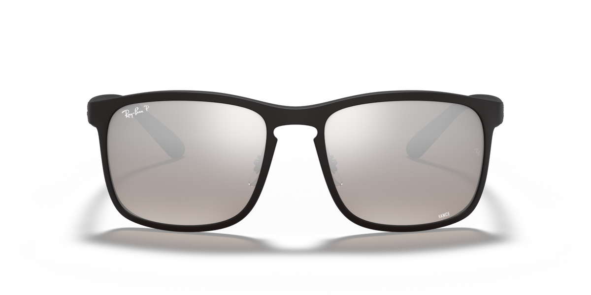 Ray-Ban 偏光サングラス RB4264 601S5J CHROMANCE Ray-Ban RB4264 Polarized+ Lenses Sunglasses in Black | For Eyes