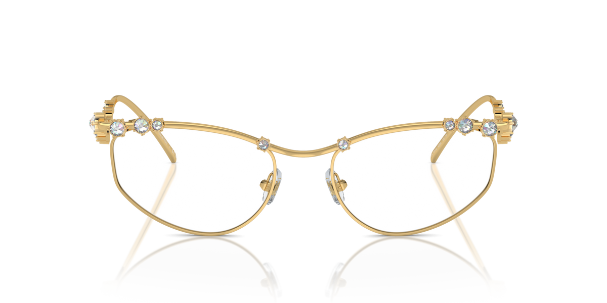 Swarovski SK1015 Eyeglasses in Gold | For Eyes