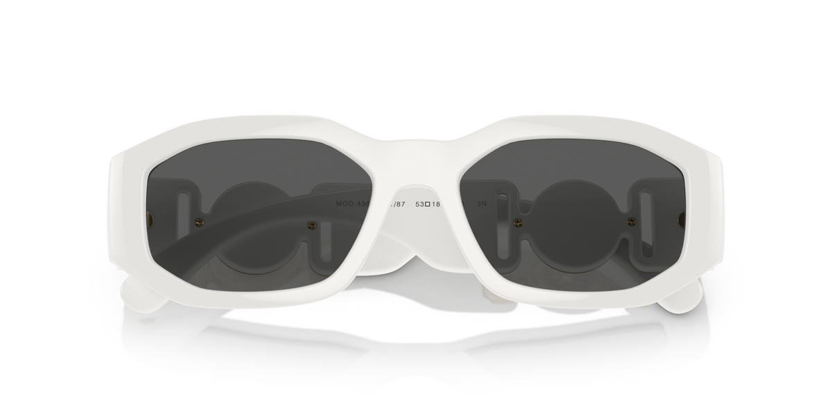 Versace VE4361 Biggie Sunglasses in White | For Eyes
