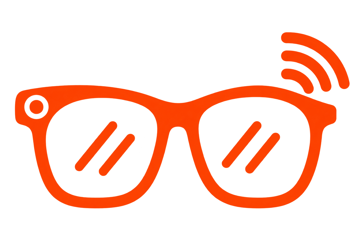 AI glasses icon