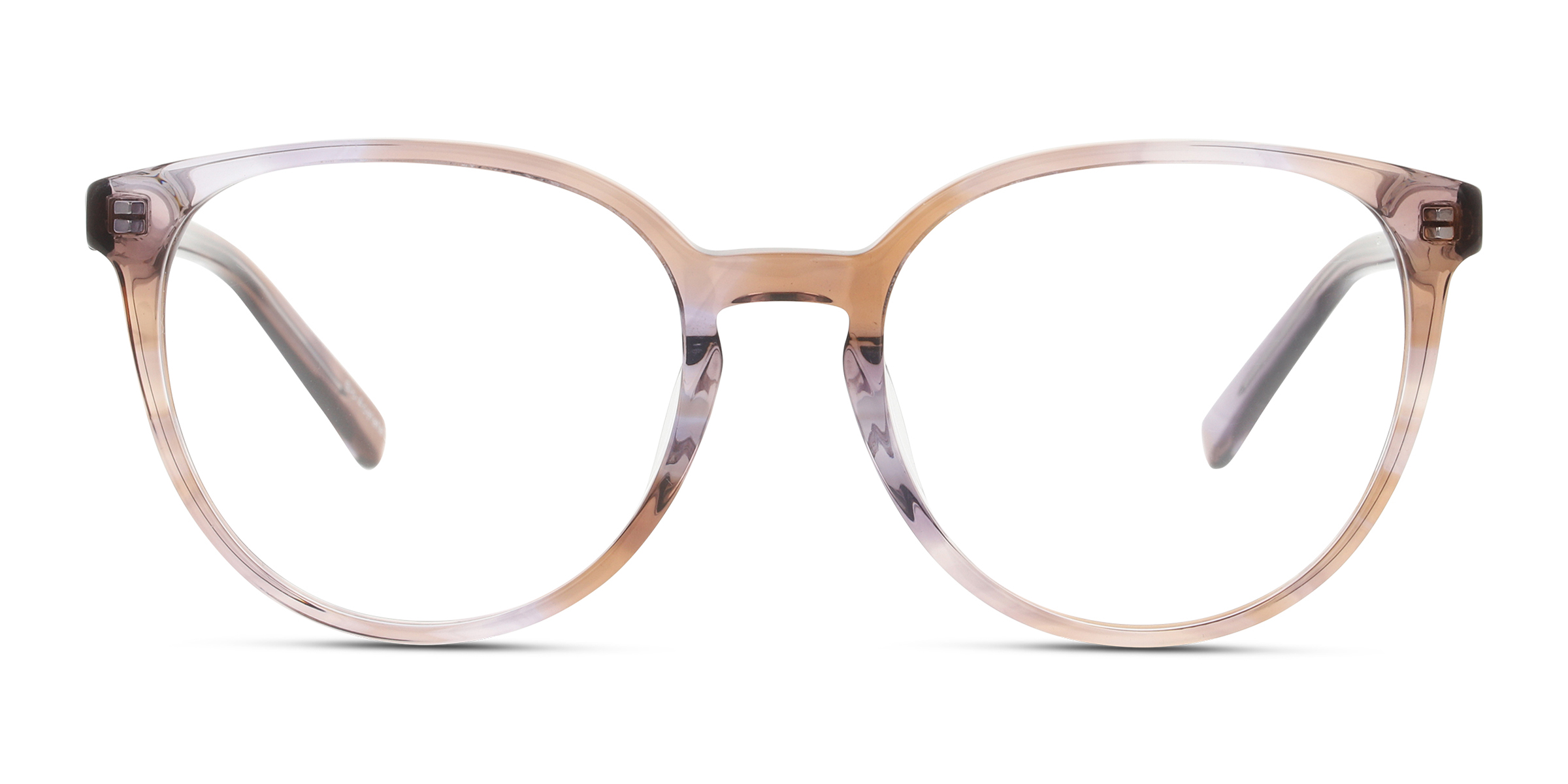 DbyD DBOF5045 eyeglasses for women in Brown Transparent